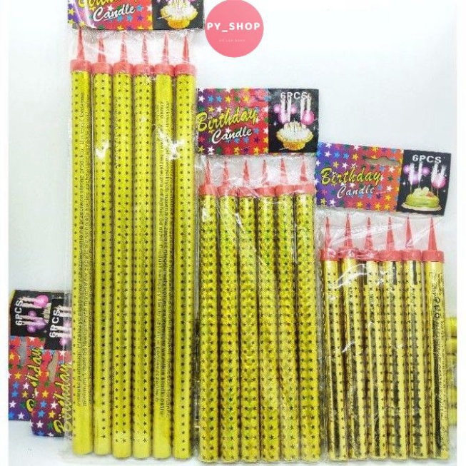 Ống nến phụt sinh nhật loại 20cm 30cm