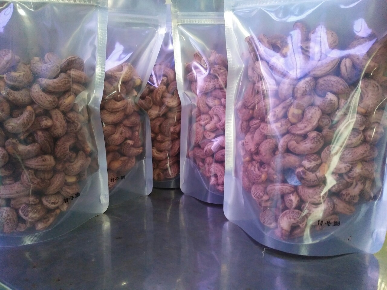 [HOTSALE] [FreeShip] cashew salt pack with coconut shell zip bag 500gr cashew nut