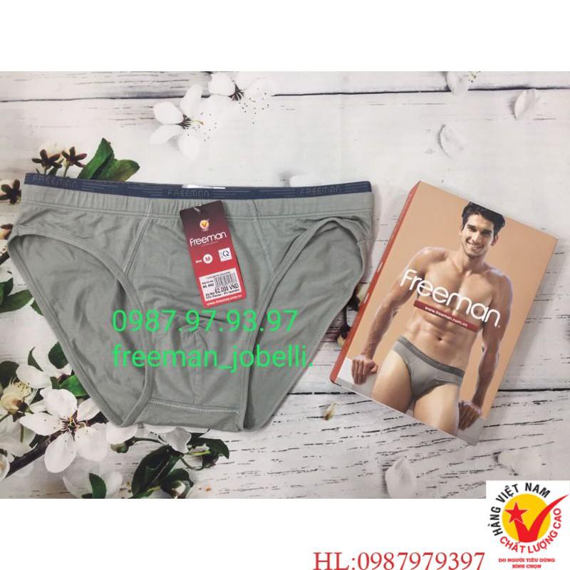 Quần xì nam cotton lụa Freeman 6043