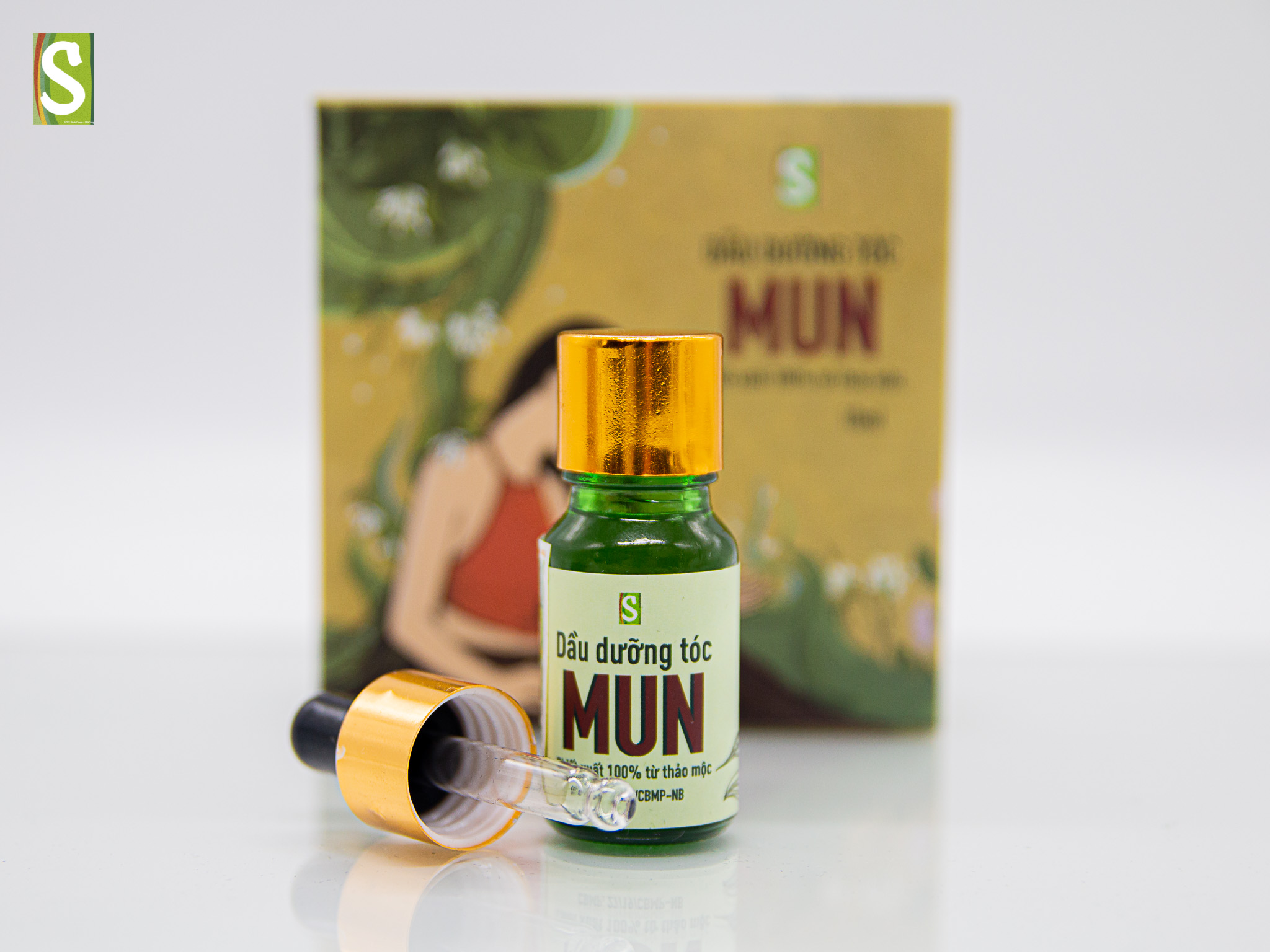 Dầu dưỡng tóc MUN 10ml HTX Sinh Dược