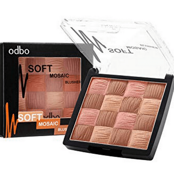 Phấn Má Hồng Odbo Soft Mosaic Blush OD109 số 2