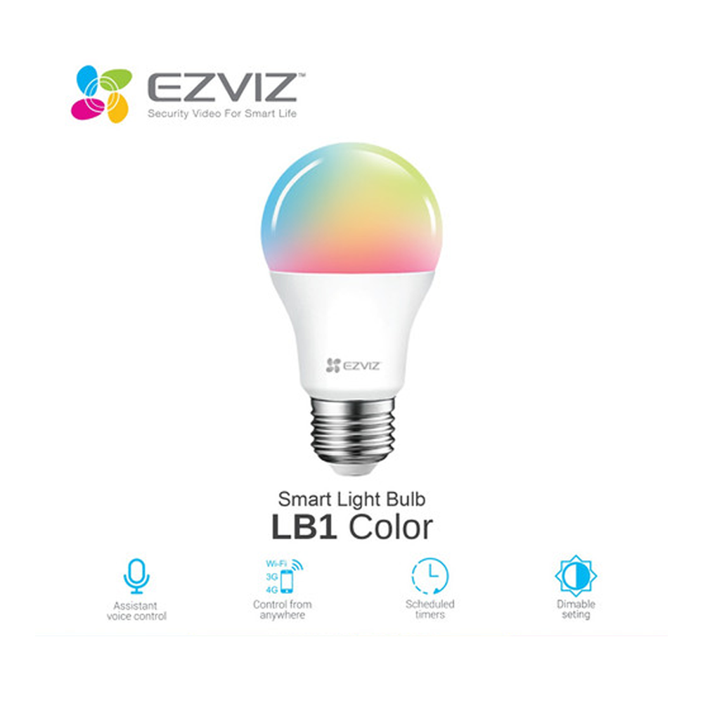 ĐÈN LED THÔNG MINH EZVIZ CS-HAL-LB1-LCAW - CÓ MÀU HOẶC MÀU TRẮNG