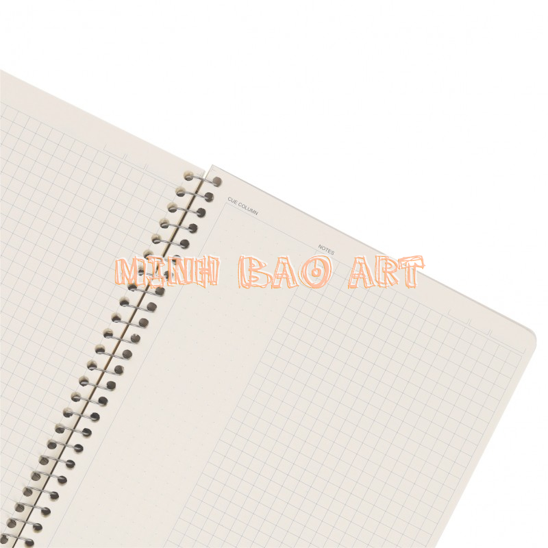 Vở lò xo đơn B5 KLONG C Notes (6x6)mm - 120 trang; MS: 587