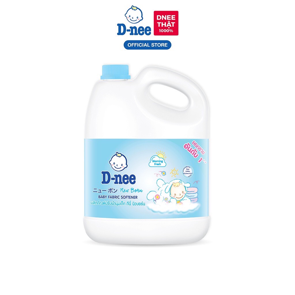 Nước xả mềm quần áo em bé 2800ml Dnee