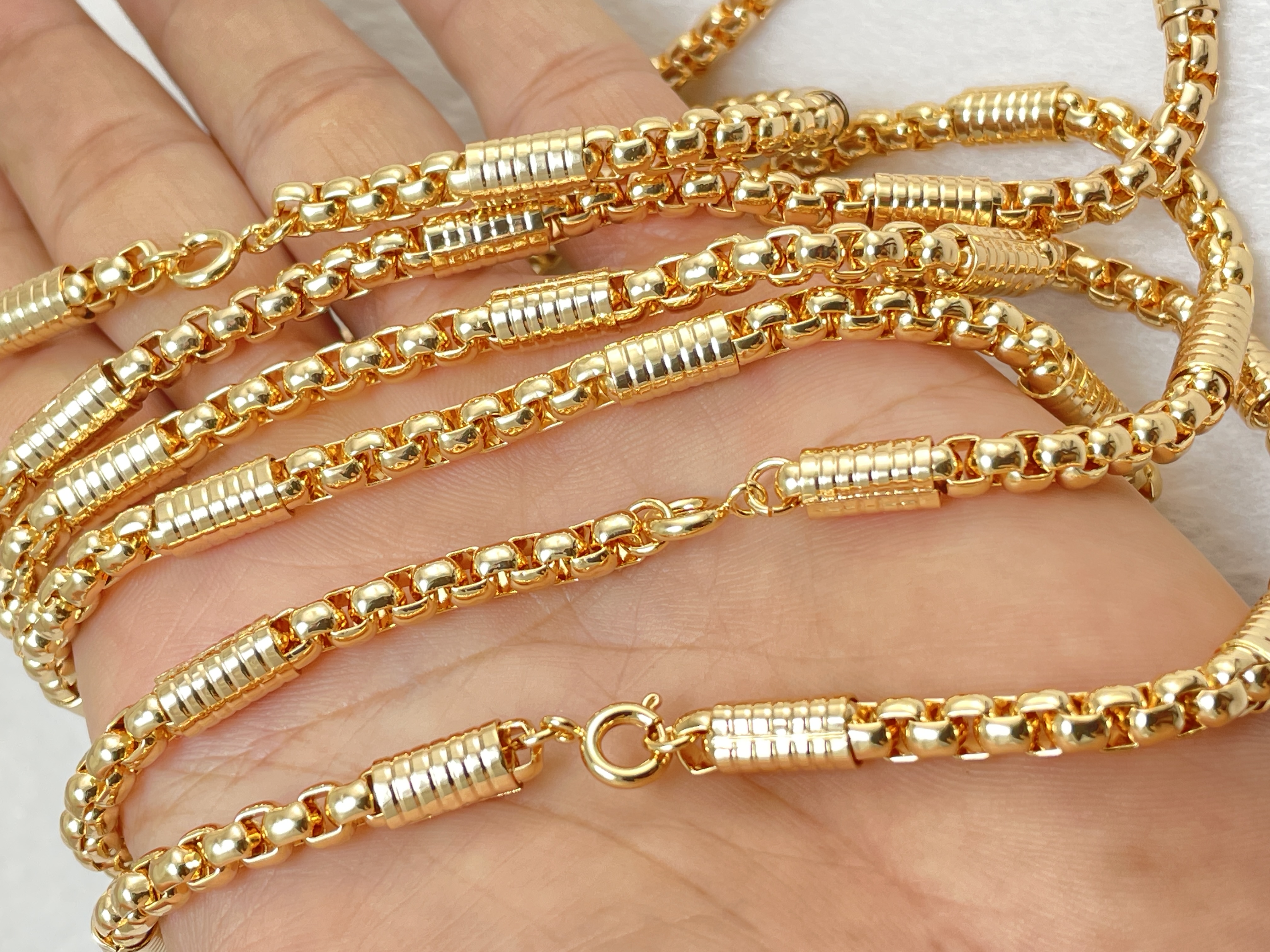 DÂY CHUYỀN NAM MẠ VÀNG 24K CAO CẤP