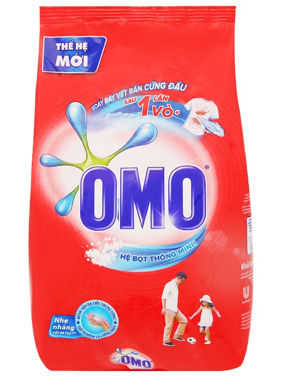 [HCM]Bột giặt OMO hệ bọt thông minh 800g