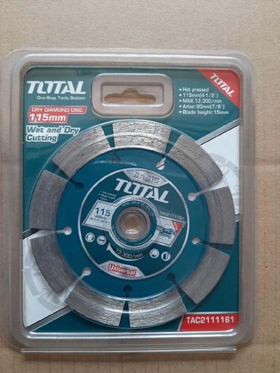 115x20mm Đĩa cắt khô siêu mỏng Total TAC2111161