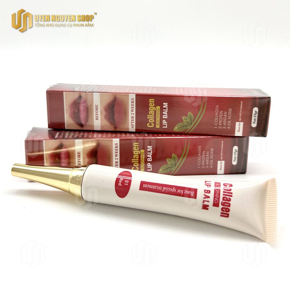 Dưỡng Collagen Lip Balm kích màu môi (Loại 1)