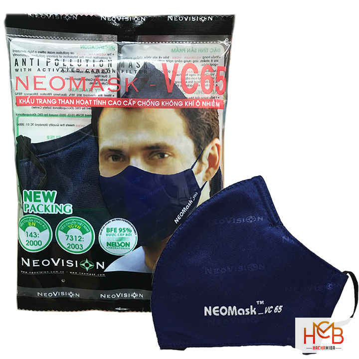 VC65 NeoMask With Activated Carbon PM2.5 Filter