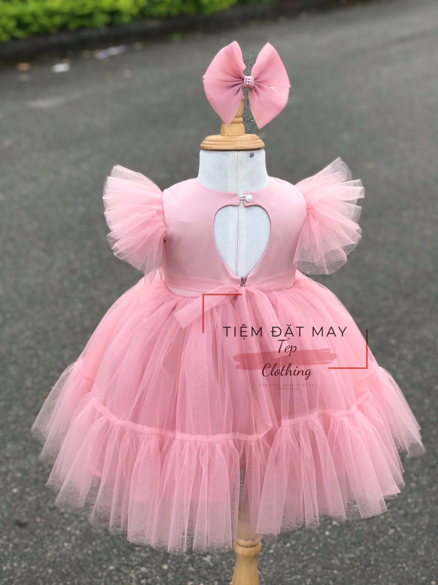 ĐẦM CÔNG CHÚA TEPCLOTHING- HÌNH THẬT
