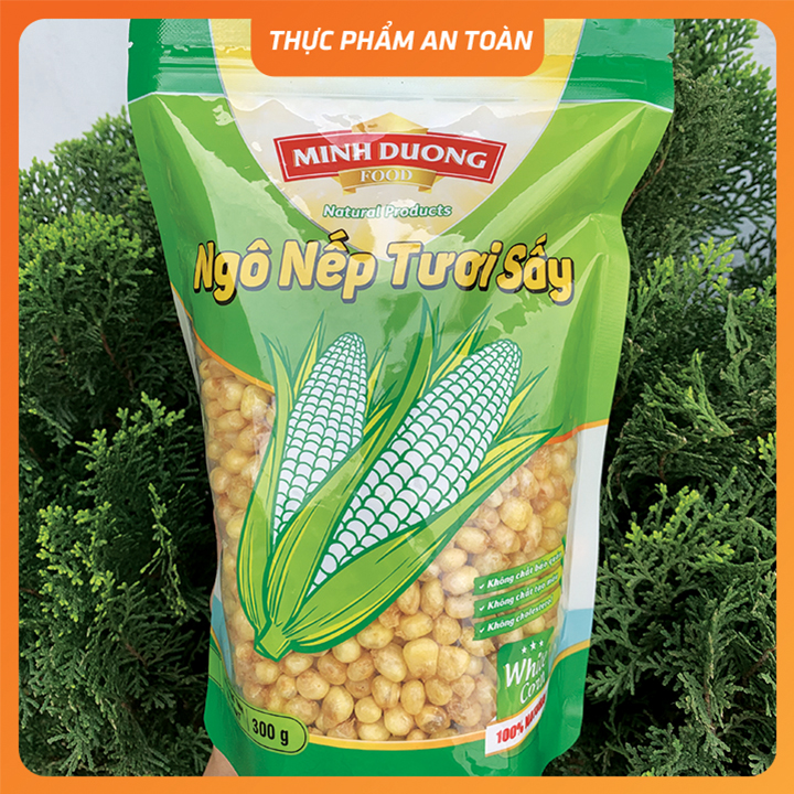 NGÔ NẾP TƯƠI SẤY MINH DƯƠNG FOOD 270g