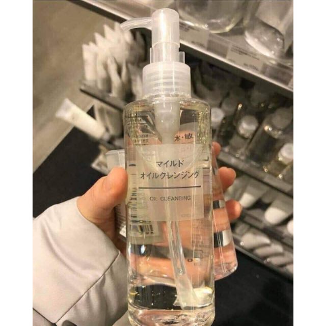 [Nhập RAISINGSTAR18, giảm 30k cho đơn 99k]DẦU TẨY TRANG MUJI NHẬT 200ML.