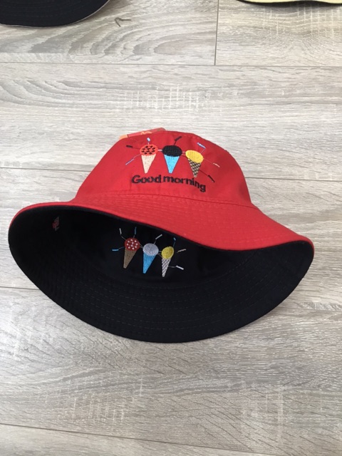 NÓN BUCKET 2 mặt - 3 que kem