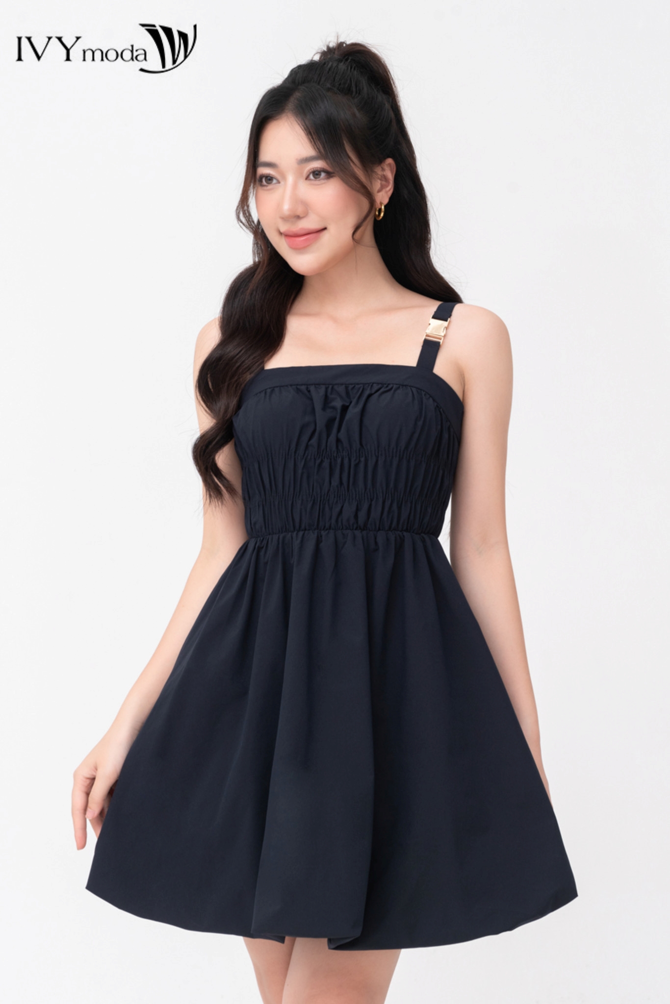 Đầm balloon nhún eo ivy moda ms 41b9477