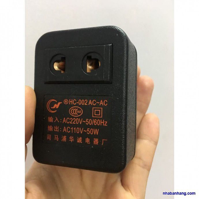 Cục đổi nguồn 220v~110v