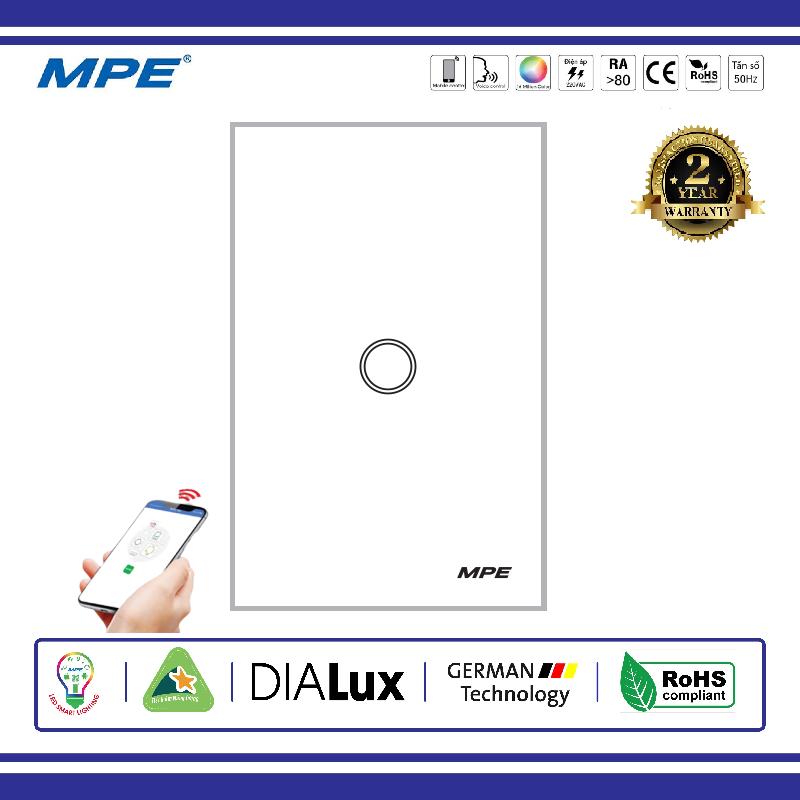 MẶT 1 CÔNG TẮC THÔNG MINH SW1 MPE WIFI (SW1/SC)