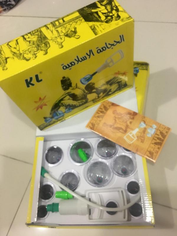 Bộ giác hơi 12 cốc nhựa - giác hơi
