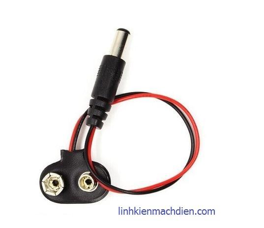 [HCM]Giắc Đế Pin 9V Sang DC