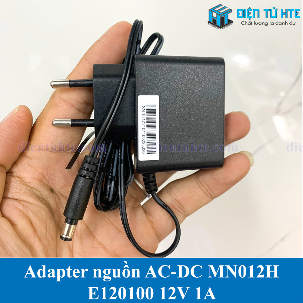Adapter nguồn ac-dc mn012h-e120100 12v 1a loại tốt