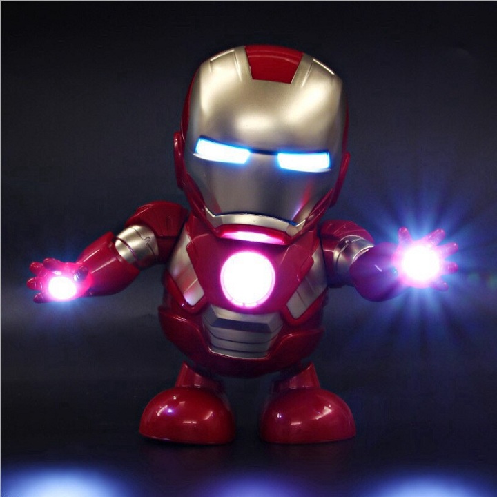 Robot Ironman Phát Nhạc Và Nhảy Múa