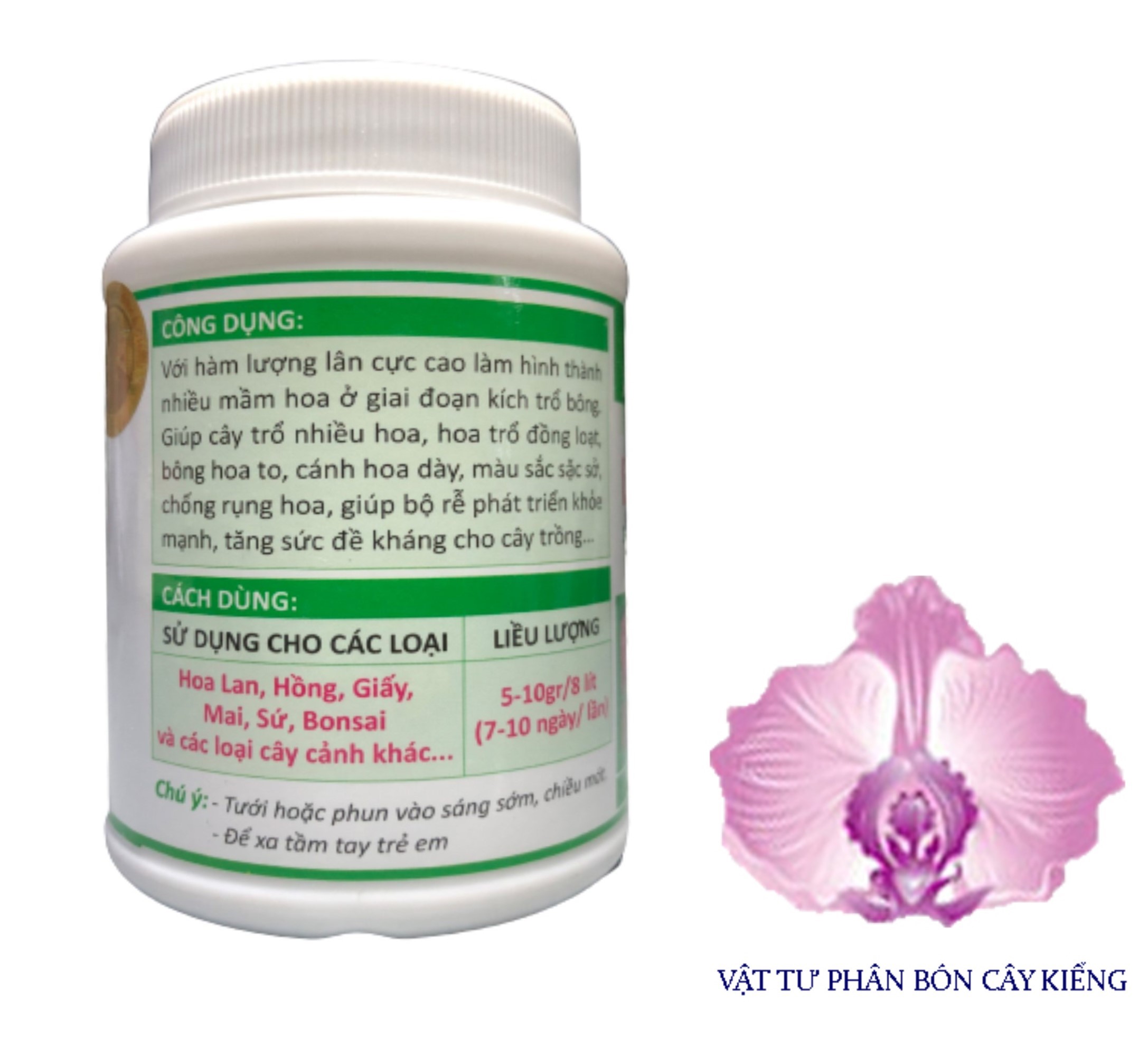 Phân Bón Siêu Lân AC 10-60-10+TE - #021A# 100g