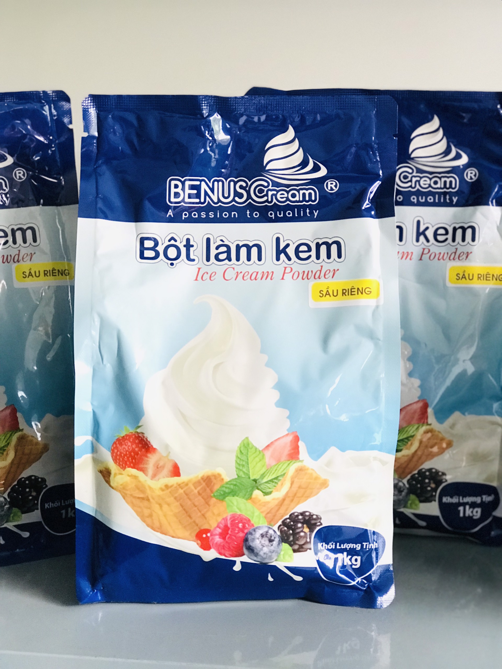 Bột làm kem tươi - Kem Vani
