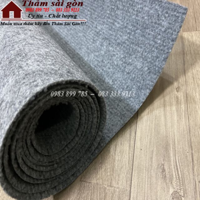 Thảm sự kiện nỉ trang trí chụp ảnh trải sàn dày 2mm