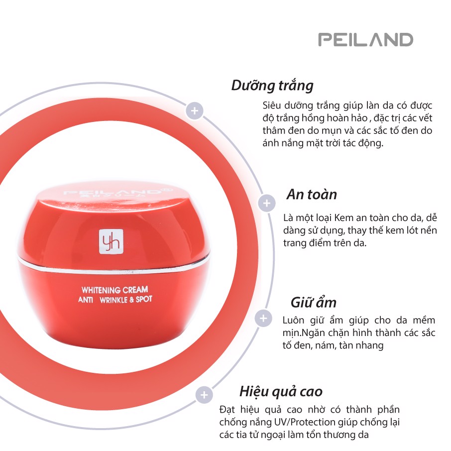 Kem nén Peiland Dưỡng Da Chống Nắng 20GR