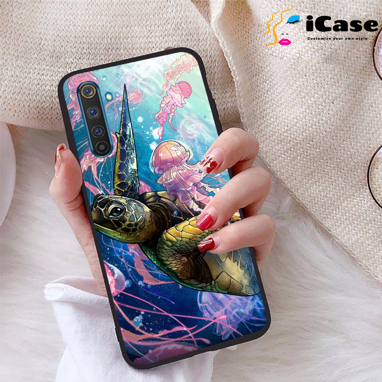 Ốp lưng Realme 6 Pro viền dẻo TPU BST Sea