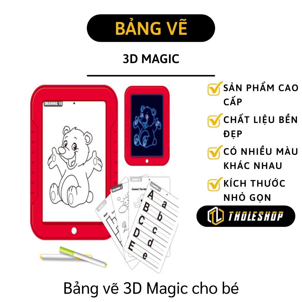 Smart Creative 3D Magic Drawing Board For Kids