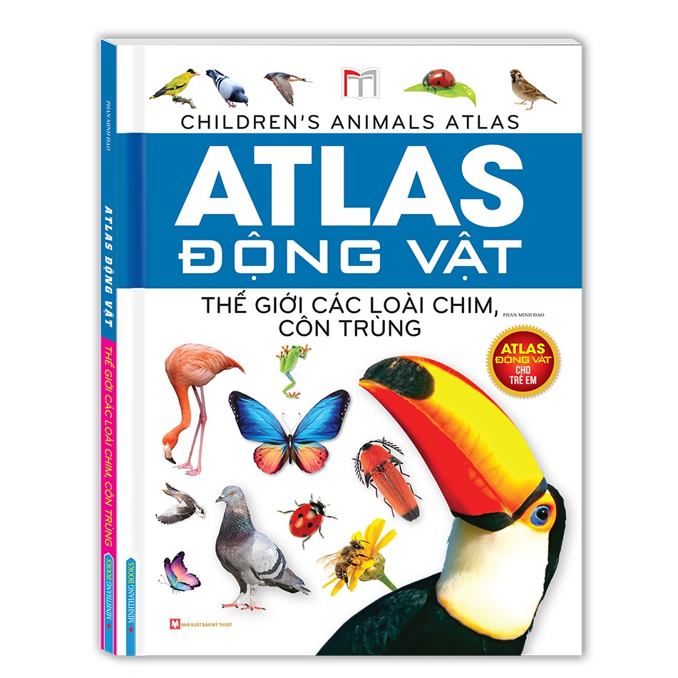 Sách - Combo atlas động vật 4 cuốn