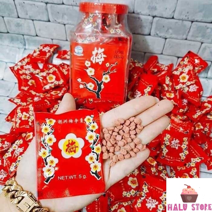 Xí muội ô mai hoa đào kẹo tuổi thơ - Thái Lan
