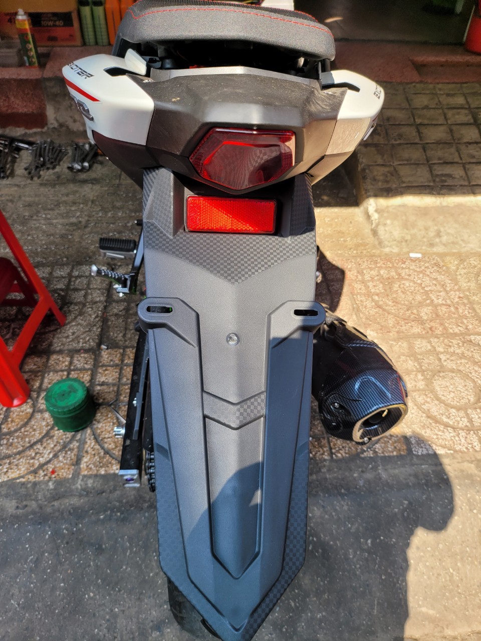 Dè sau exciter 155
