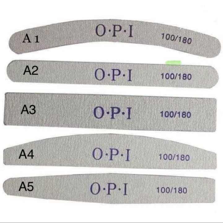 2 Cây dũa móng O.P.I 100/180 dày