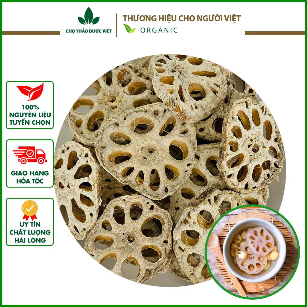Củ sen khô 100g - chợ thảo dược việt