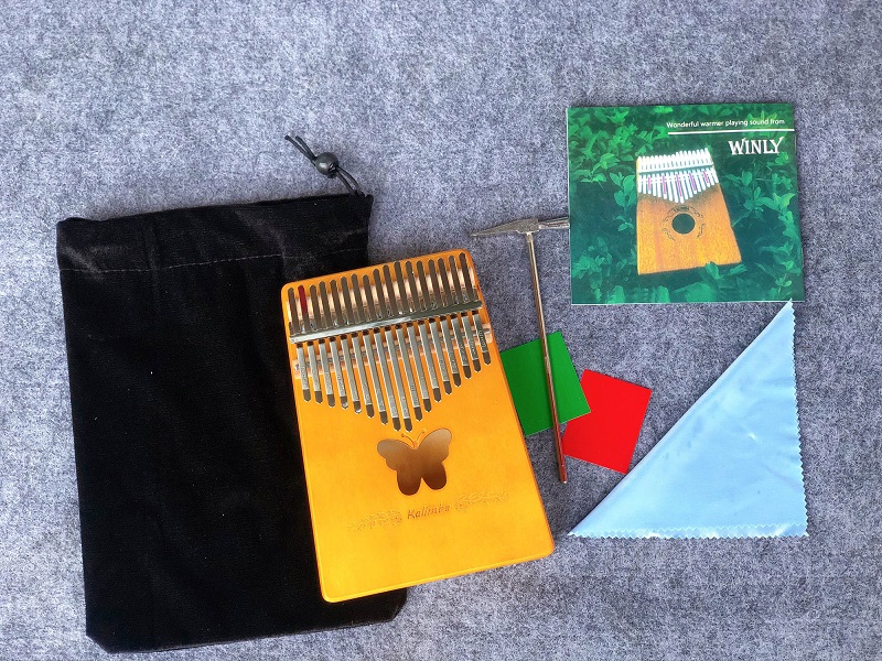 Đàn Kalimba 17 Phím -Kèm Phụ Kiện