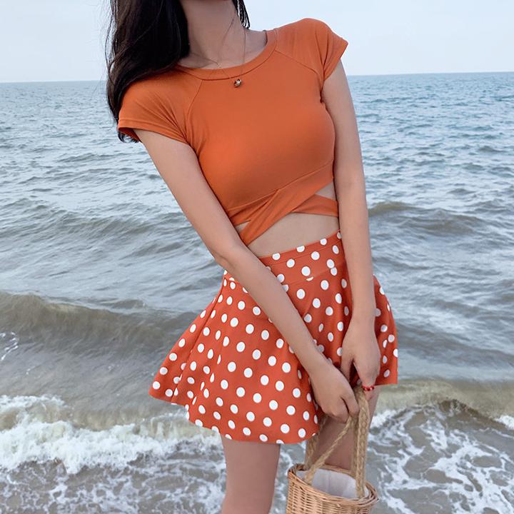 Bikini 2 Mảnh Hàn Quốc Chấm Bi