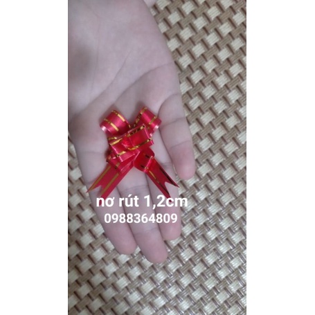 nơ rút 1,2cm( 1set 10 cái)