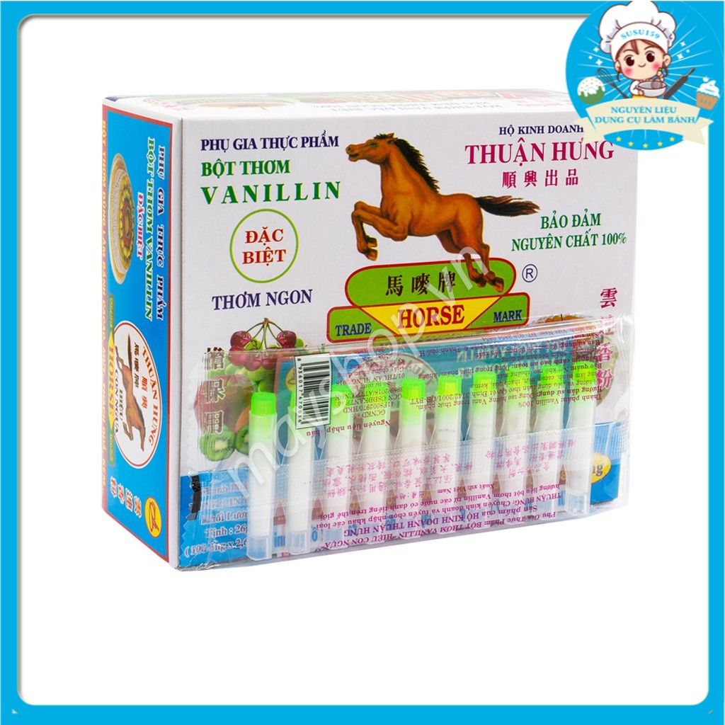 Bột Thơm Vani/Bột Vanilline Ống Con Ngựa