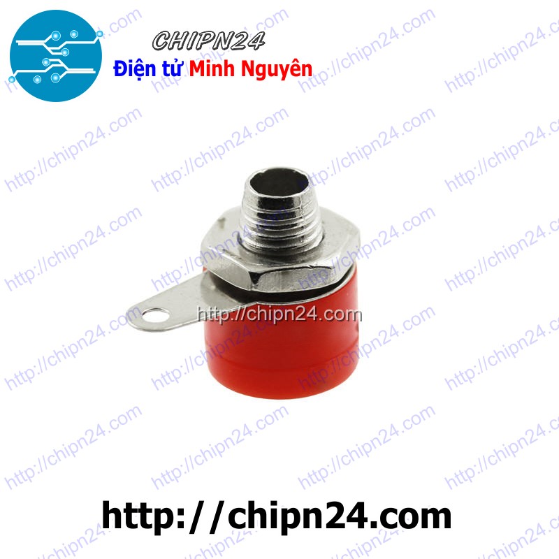 Jack chuối cái 4mm đỏ
