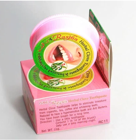 KEM TẨY TRẮNG RĂNG RASYAN – GREEN HERB THÁI LAN