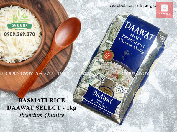 [HCM]Gạo Basmati India Daawat 1kg