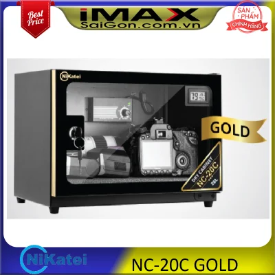 [HCM]Tủ chống ẩm Nikatei NC-20C (Gold) 20 lít