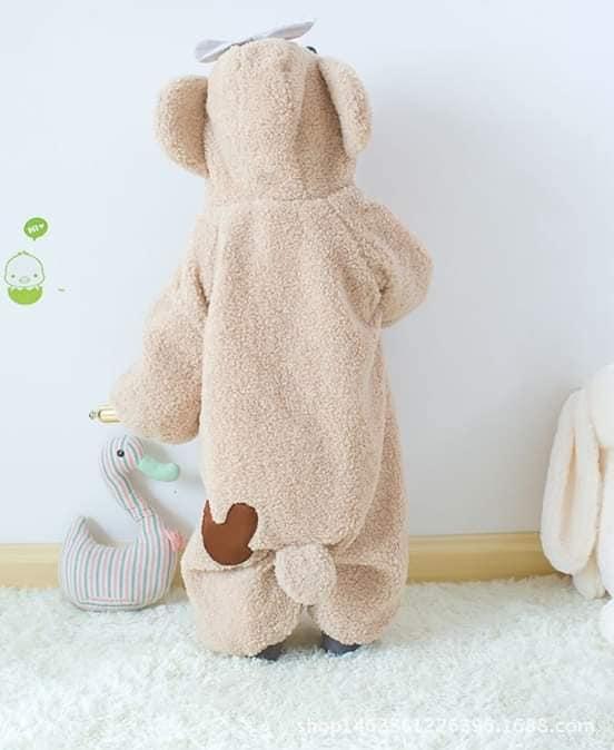 [loại1]BODY GẤU LÔNG ẤM ÁP CHO BÉ YÊU(6-18KG)