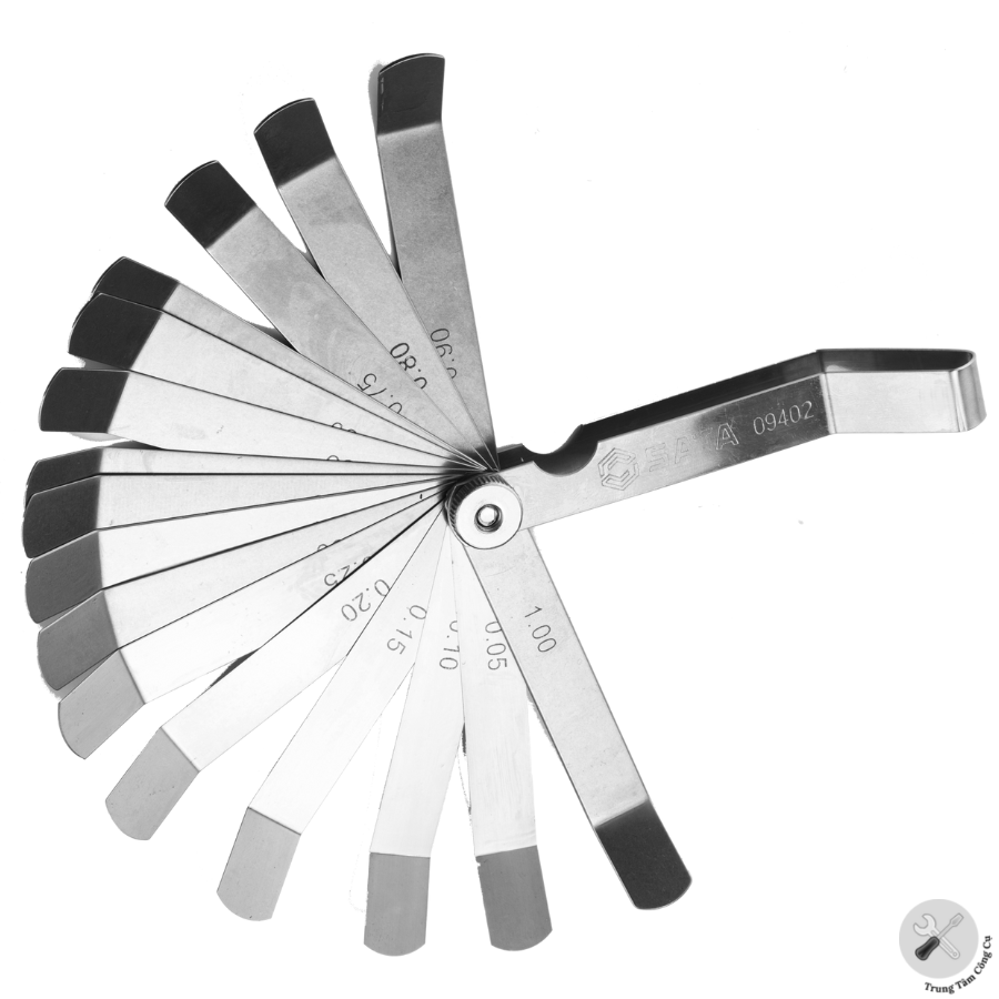Bộ thước lá 16 chi tiết SATA 09402