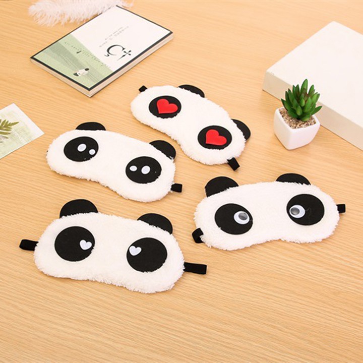Tấm Bịt Mắt, Che Mắt Ngủ Hình Gấu Panda Dễ Thương(Mẫu Ngẫu Nhiên)