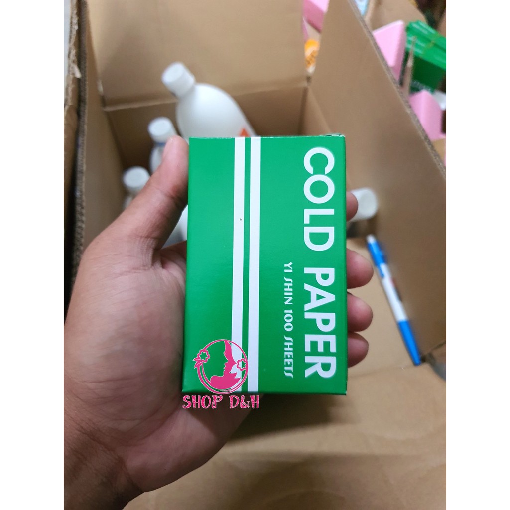 Giấy Uốn Lạnh Cold Paper