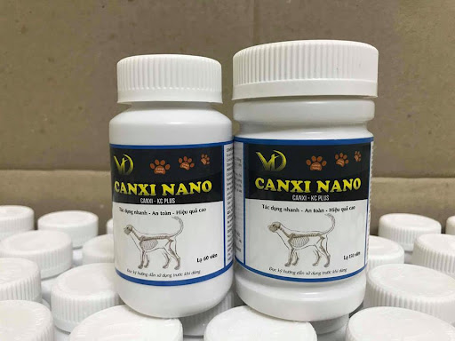 CANXI NANO cho chó mèo 150 viên