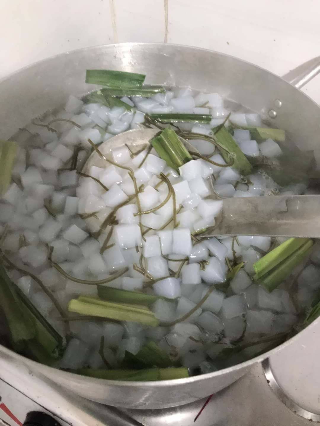 1kg thạch dừa thô tặng hương