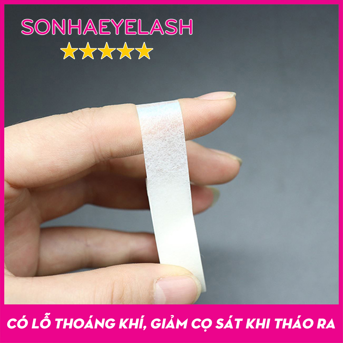 2 Cuộn Băng keo lụa nối mi